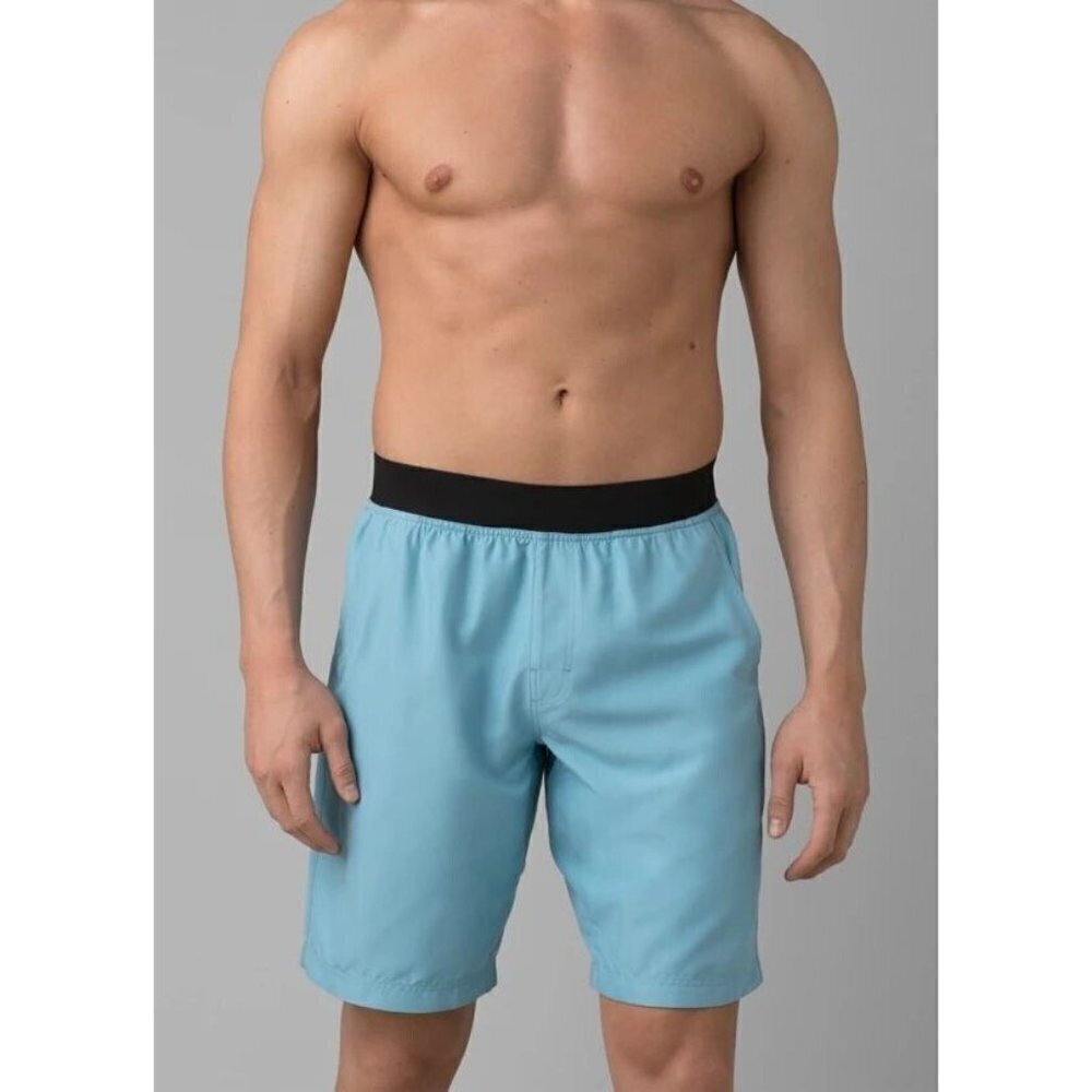 Prana Men's Mojo Shorts Artic Blue Size: XL - NWT